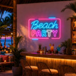 Beach & Summer Party Neon Signs - Beach Party Glow