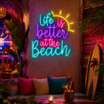 Beach & Summer Party Neon Signs - Better Beach Glow