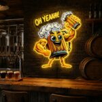 Custom Craft Beer Neon Sign | Funny Beer LED Wall Art for Bar & Man Cave