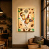 Custom Cafe Lightbox Sign - LED Coffee Wall Display