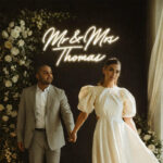 Custom Mr & Mrs Wedding Neon Sign – Personalized Name LED Neon Sign for Wedding Backdrop & Reception Décor