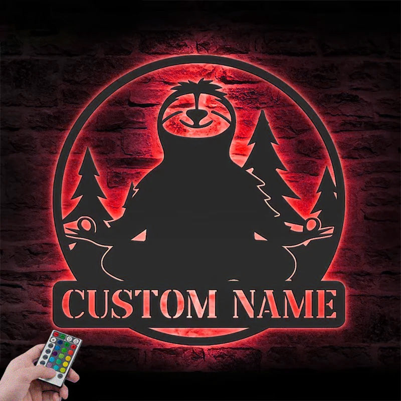 CustomNameSlothYogaNamasteMetalWallSignsWithRGBLedLight.jpg
