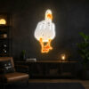 Funny Neon Sign - Angry Goose LED Wall Decor Artwork