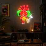 Funny Neon Sign - Chill Rooster LED Wall Decor Sign