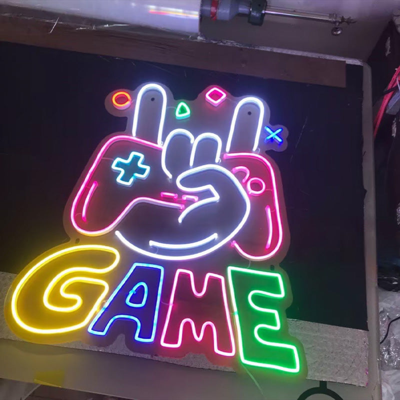 GameOnNeonWallSign_MulticolorLEDGamingControllerHandGestureSignforGamerRoom_Setup.jpg