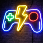 Gaming Neon Sign Controller - Lightning LED Wall Decor