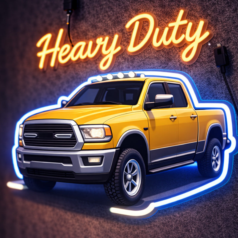 HeavyDutyTruckLEDNeonSign_BoldPickupWallArtforGarage_Workshop.jpg