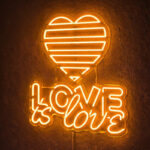Couple Neon Sign Bedroom - Love Balloon LED Light