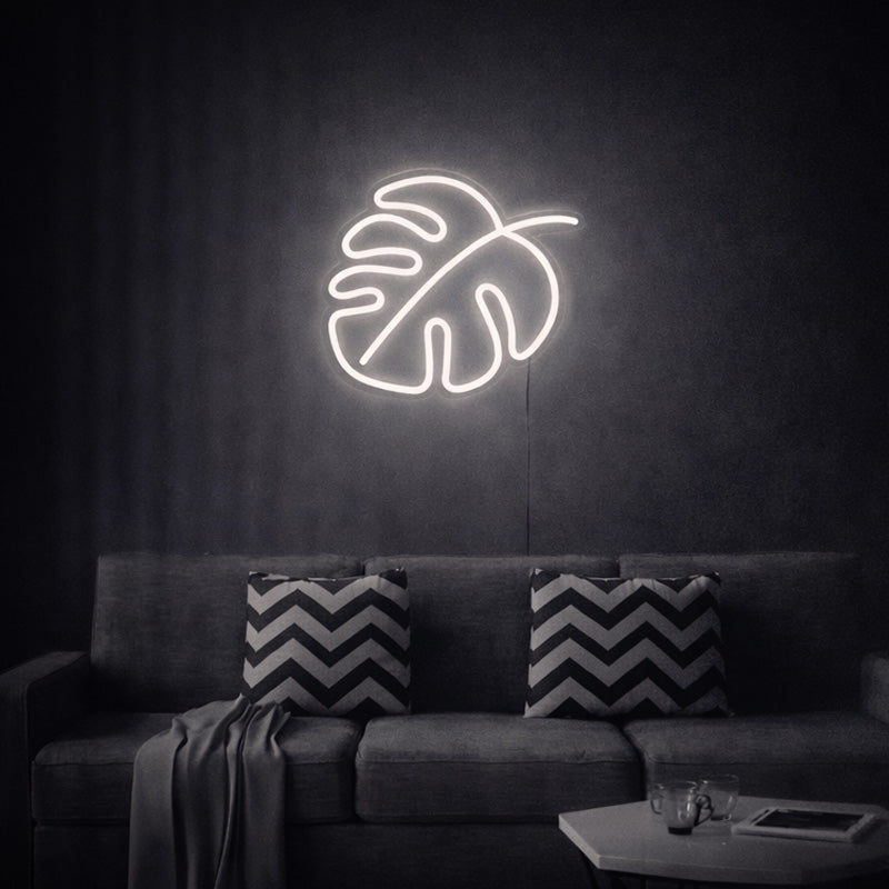 MonsteraLeafWhiteNeonSign_MinimalTropicalLEDWallLight.jpg