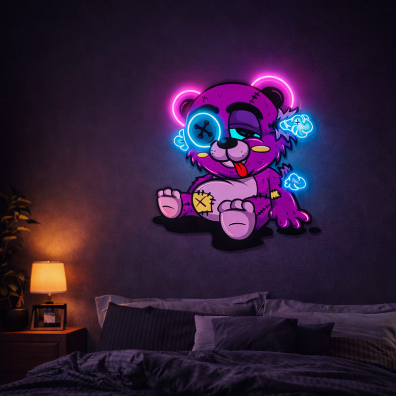 NeonPunkTeddyBearSign_Cute_EdgyLEDWallArt.jpg