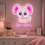 Neon Sign Gift Ideas for Women - Custom Mouse Glow