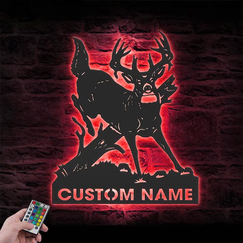 PersonalizedDeerHuntingDecorAntlerCabinMetalWallSignsWithRGBLedLight.jpg