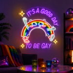 Pride & LGBT Neon Signs - Good Day To Be Gay Neon Glow