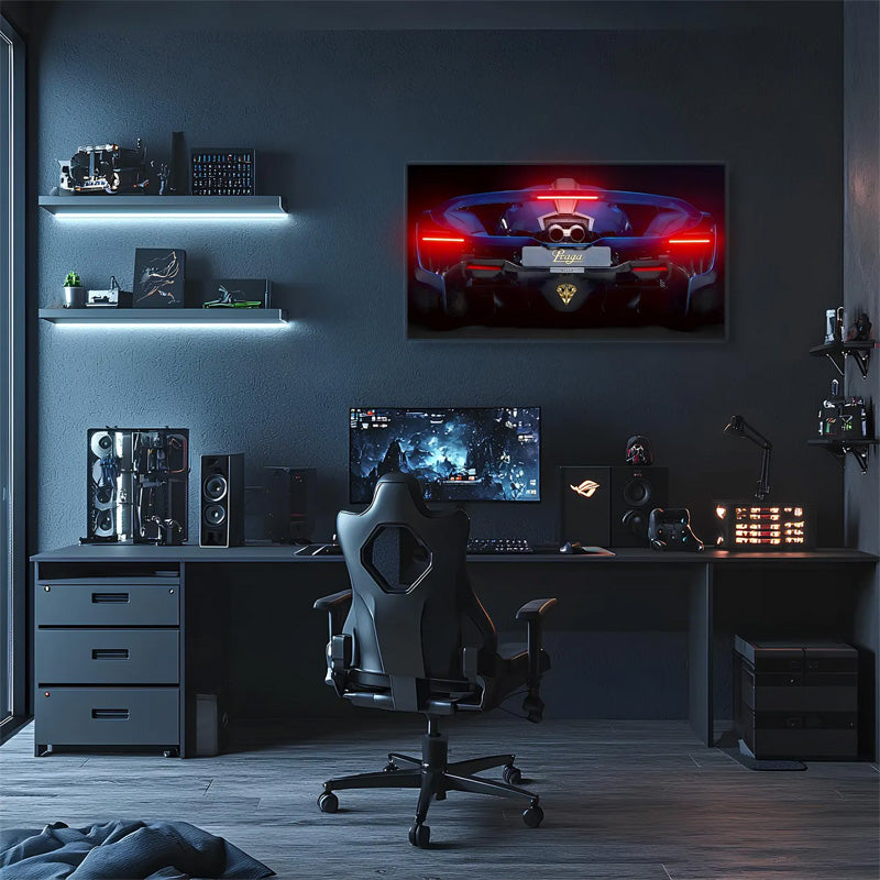 RetroNeonSupercarWallArt_UVPrinted_GamerRoom_ManCaveDecor.jpg