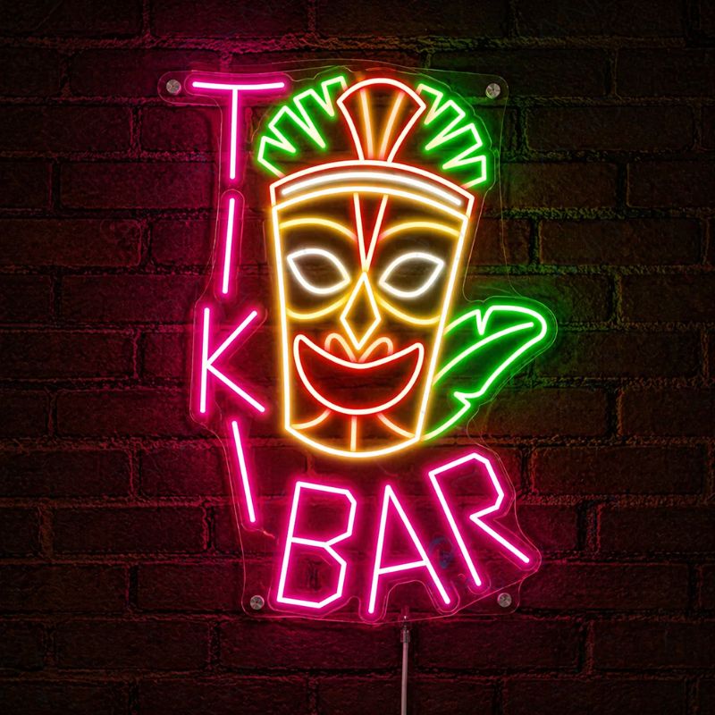 TikiBarNeonSignTropical-TikiMaskWallDecor.jpg