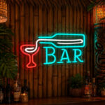 Tiki Bar Neon Sign Tropical - Neon Bar Glass Decor | Custom Your