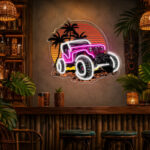 Tiki Bar Neon Sign Tropical - Off Road Jeep Decor