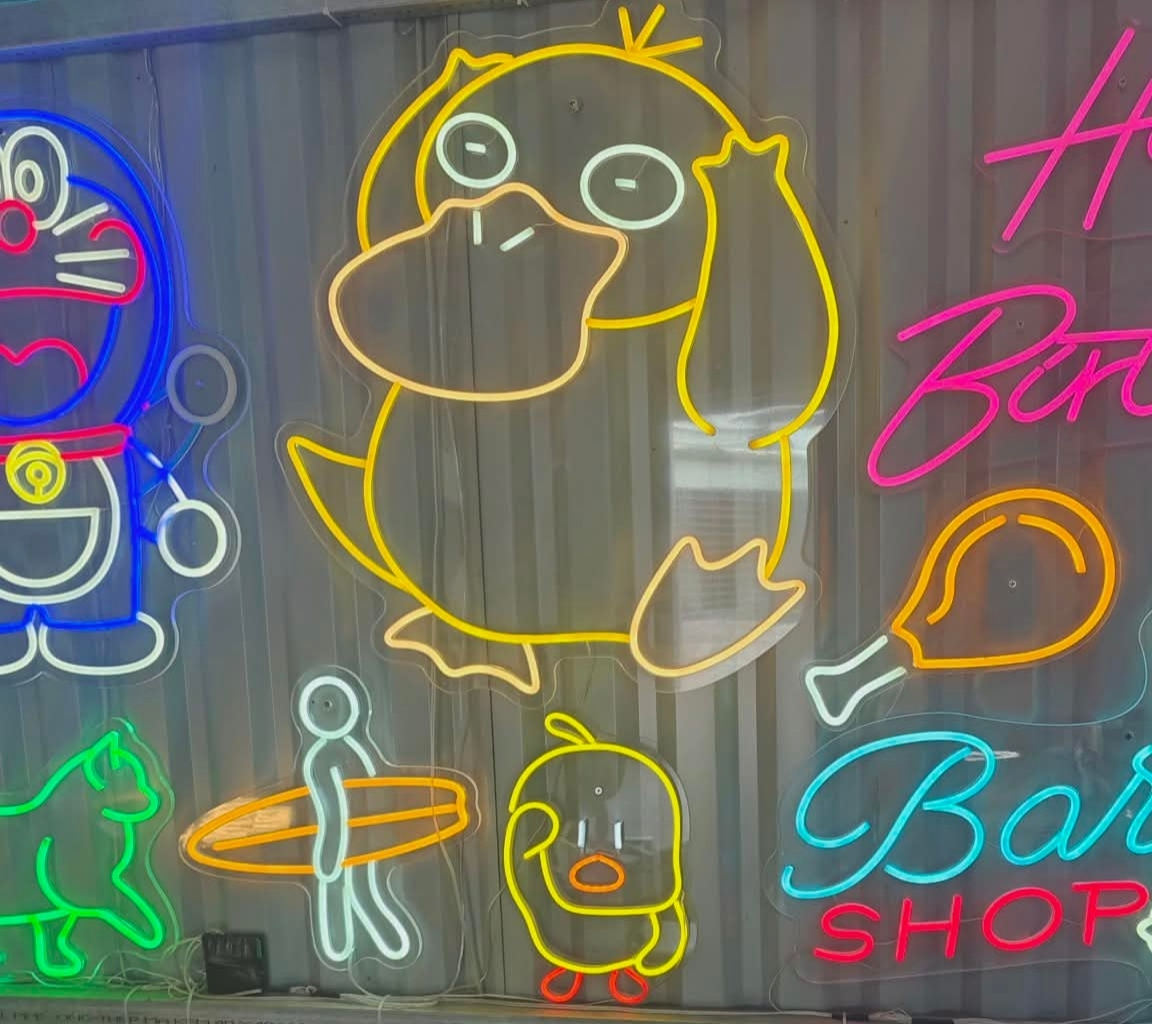 RGB neon sign indoor and outdoor use